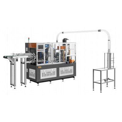 Popierinių kavos puodelių gaminimo aparatas